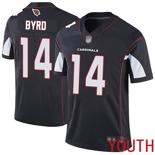 Arizona Cardinals Limited Black Youth Damiere Byrd Alternate Jersey NFL Football 14 Vapor Untouchable